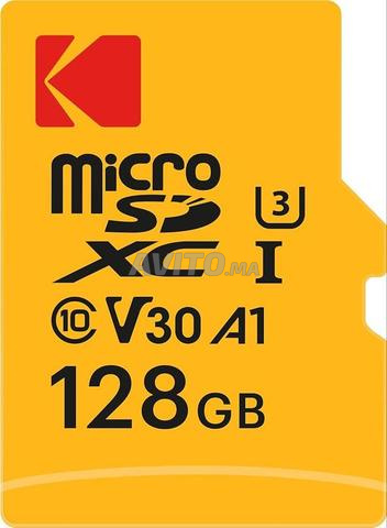 Carte mémoire Micro SDXC KODAK 128Go V30 U3 A1