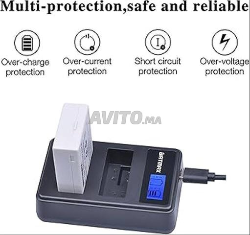 Chargeur Double Slots BATMAX Canon LP-E8 - 2