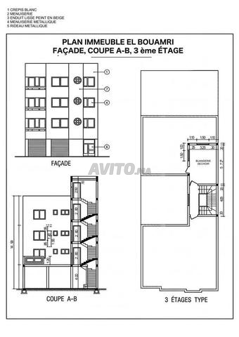 Immeuble 330 m² Hay Hassani à vendre - 2