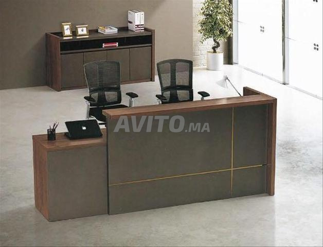 Comptoir d'accueil/meuble d'attente/chaise/bureau - 2