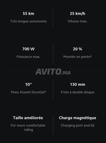 Trottinette électrique Xiaomi scooter pro 4 - 2