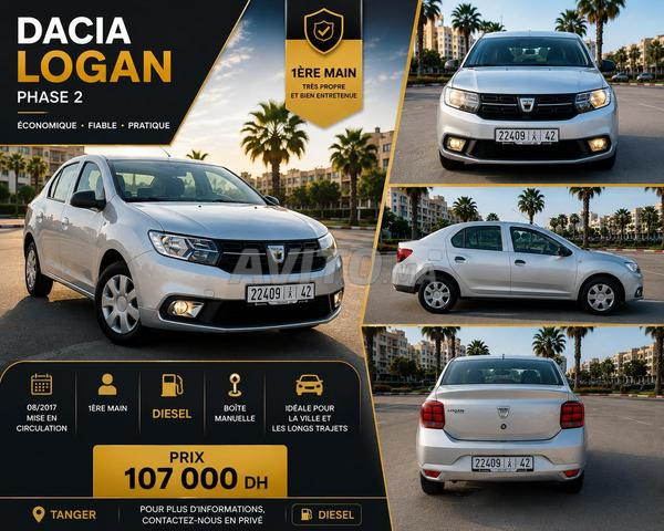 Dacia Logan Modèle 2017 Première Main