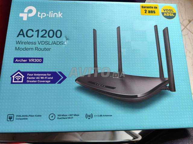 Vends routeur TP-Link Archer VR300 utilisé 6 mois