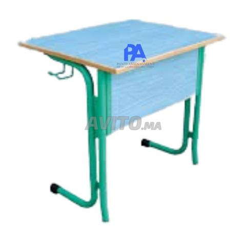 Table scolaire 1 place / vestiaire