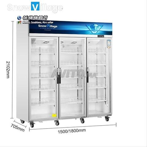 Vitrine réfrigérée verticale à porte vitrée - 2