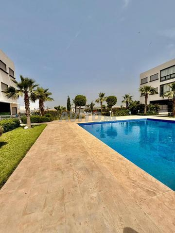 Appartement à louer vue sur piscine à El Mansouria - 2