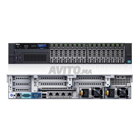 خادم PowerEdge R730 2*Xeon E5-2620 V3 64Go DDR4