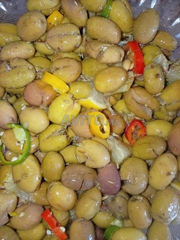 Olives locales, zayani, naturelles, marinées - 2