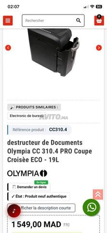 Destructeur de documents Olympia - 2