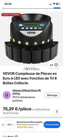 Machine à compter les pièces VEVOR - 2
