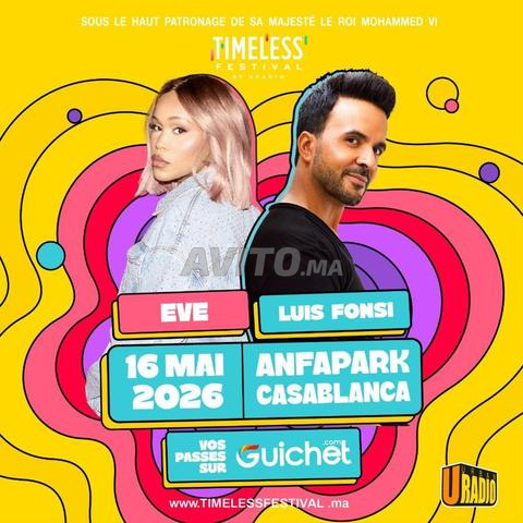 Timeless festival VIP 16 mai