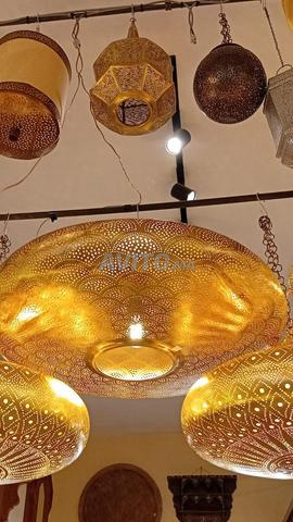 Lustre en laiton - 2