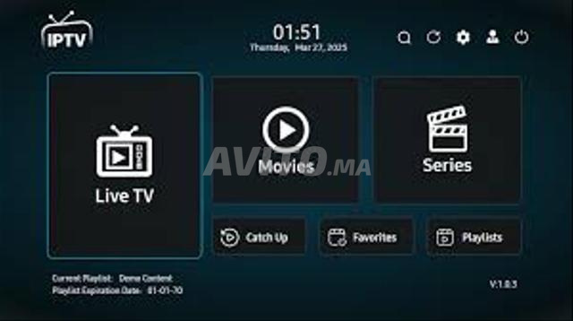 IPTV POUR TELEPHONE SMART TV PC PS 1 MOIS---- 3 ANS