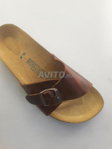 Sandales pour femme en cuir naturel - 2