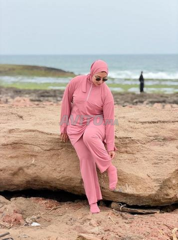 Burkini 4 pièces avec ses chaussettes - 2