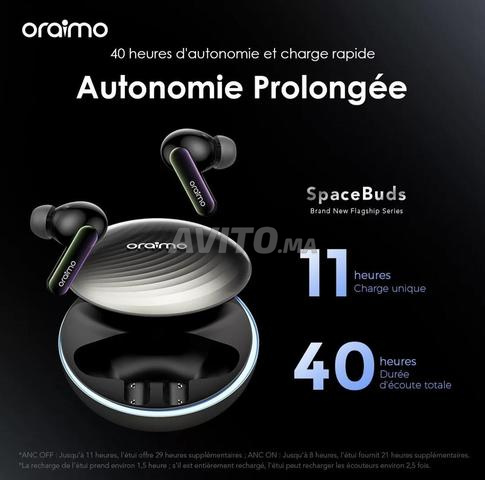 Oraimo spaceBuds 400 dh Autonomie de 40 heures - 2