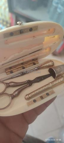 تحفة من العاج الطبيعي والفضة - 2