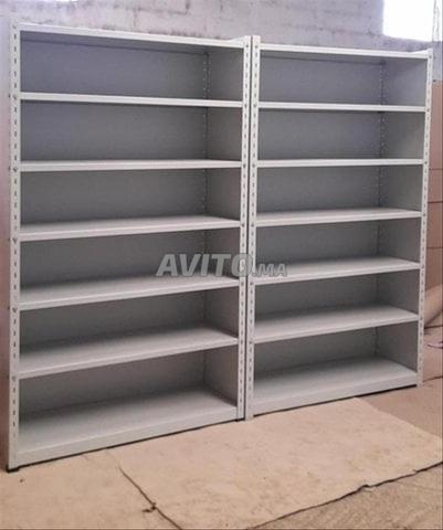 Rayonnage de stockage léger / vestiaire - 2