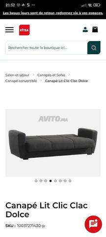 Canapé pliable - 2