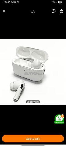 AirPods blancs