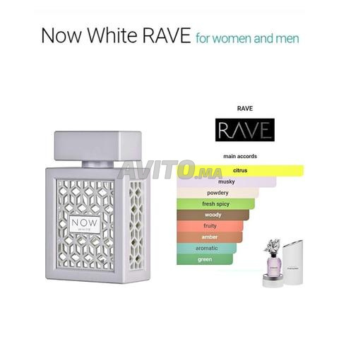 Rave Now White 100 مل EDP من Lattafa Perfumes