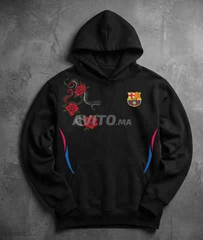 SWEAT À CAPUCHE FCB SNAKE - 2