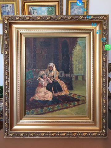Tableau peinture sur toile pour décoration - 2