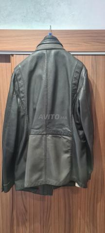 Blouson cuir de luxe taille L - 2
