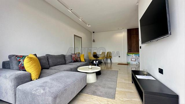 Location studio meublé h.s résidence fermée