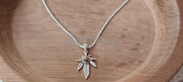 Chaîne et pendentif argent 925 - 2