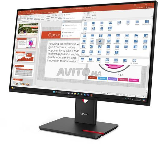 Écran Plat 27 Lenovo ThinkVision T27-40 - 2
