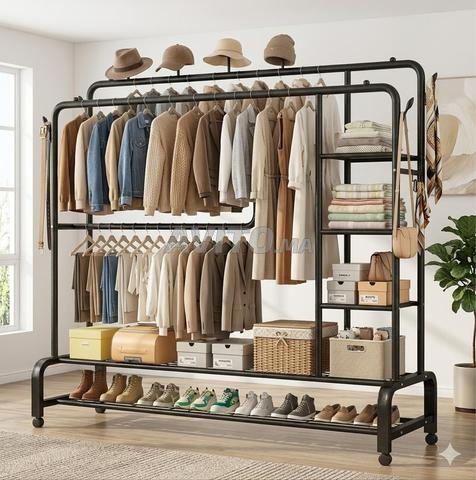 علاقة ملابس مزدوجة 🧥 - 2