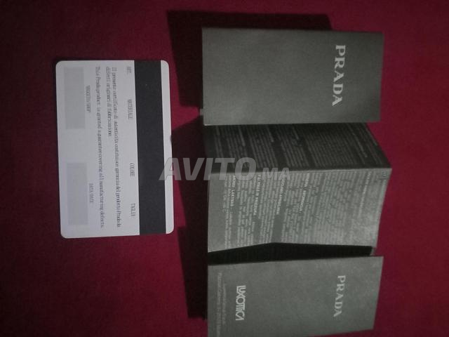 Certificat original de lunettes Prada - 2