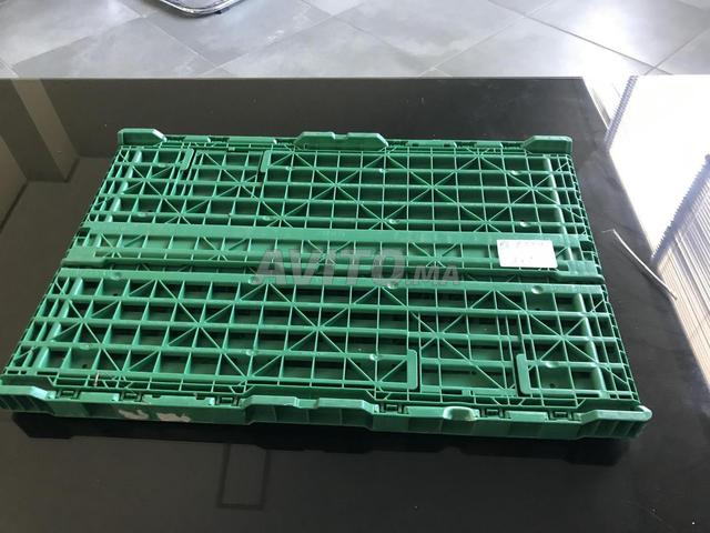 Caisse plastique pliable import France marque IFCO - 2