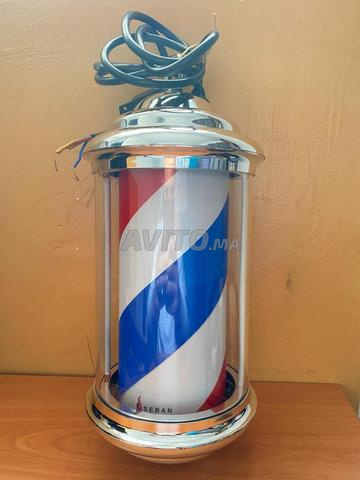 Lampe Barber Pole Professionnelle Rotative - 2