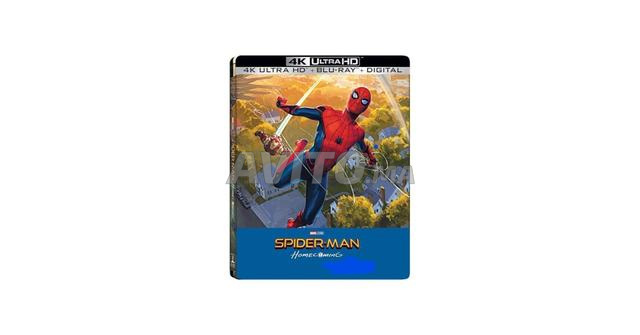 Spiderman Homecoming 4k steelbook avec comicbook - 2