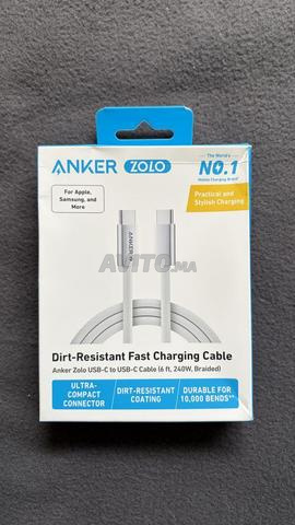 Neuf Câble Données et Charge USB C vers C Anker 240W