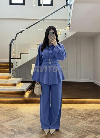 طقم أنيق وراقي للصيف والربيع - 2