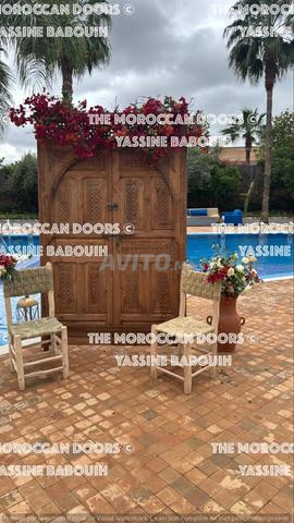 Porte Double Usage Fonctionnel ou Décor Mariage - 2