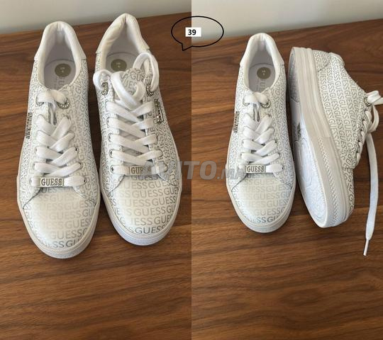 Espadrilles femmes Adidas Skechers Guess