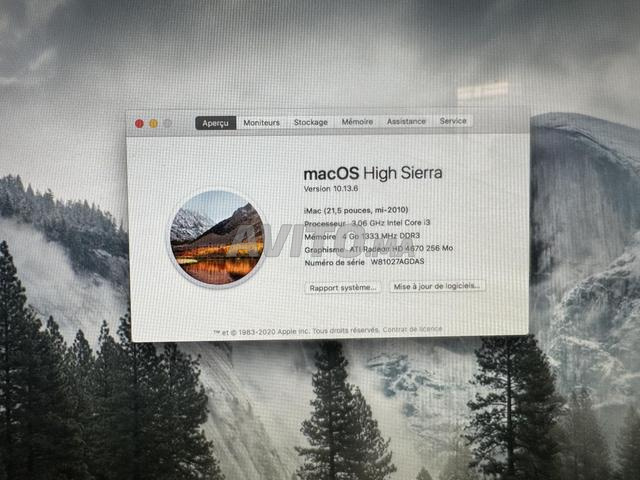 Imac 2011 21.5 - 2