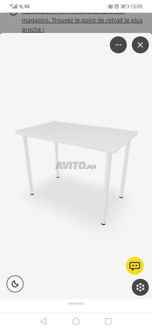 طاولة متعددة الاستخدامات من IKEA خشب أبيض