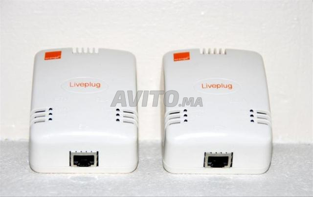 CPL Orange LIVEPLUG PLC avec 2 adaptateurs / Adapters - 2