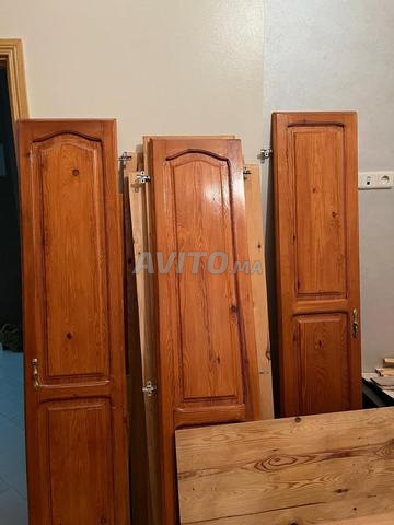 Vente placard mural en bois chambre à coucher - 2