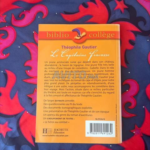Livre le capitaine Fracasse - 2
