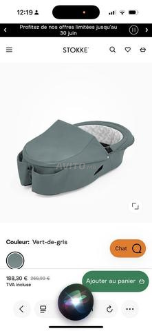Poussette Stokke Xplory Neuf avec nacelle