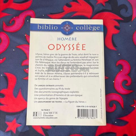 Livre L’Odyssée - 2