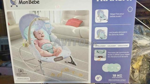 Transat Mon Bébé bleu avec musique et vibrations - 2