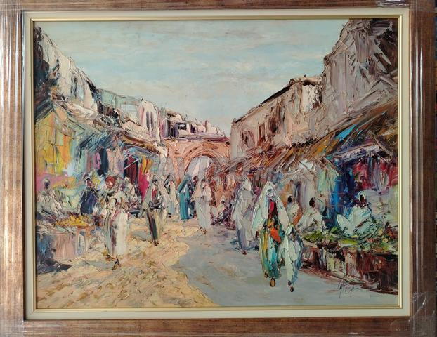 Tableau signé par l'artiste Lahmer - 2