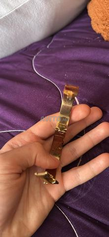 سوار على طراز هيرميس مطلي بالذهب / ذهبي - 2